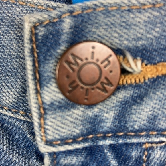 Anthropologie M.i.h Jeans Mimi High Rise Slim jeans size 28 - Picture 11 of 15